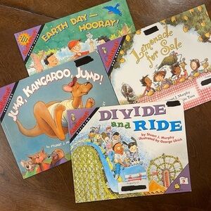 Math Start Books by Stuart J. Murphy 📚Level 3! 🌎➗